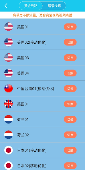旋风pn加速器android下载效果预览图